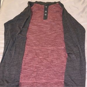 Men’s long sleeve with hood